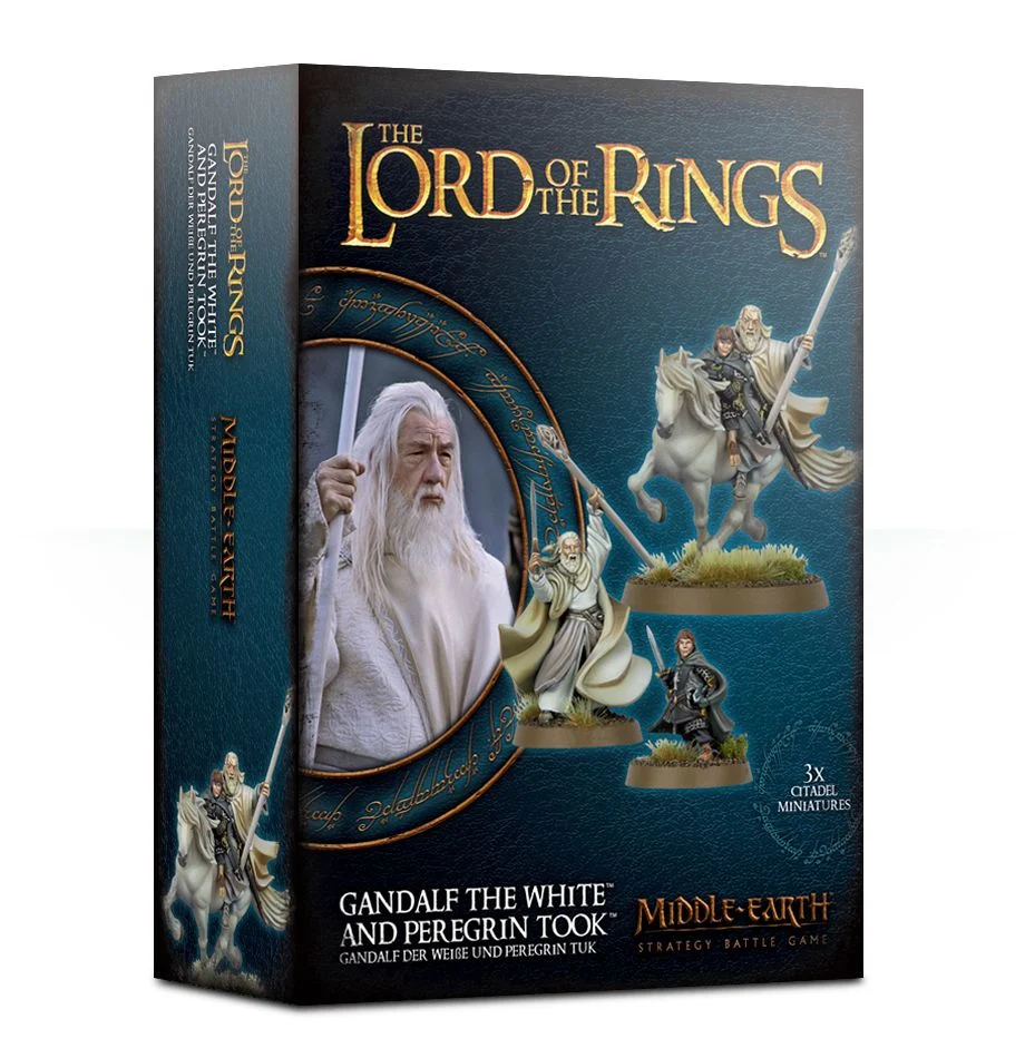 Middle-Earth: Gandalf The White & Peregrin Took