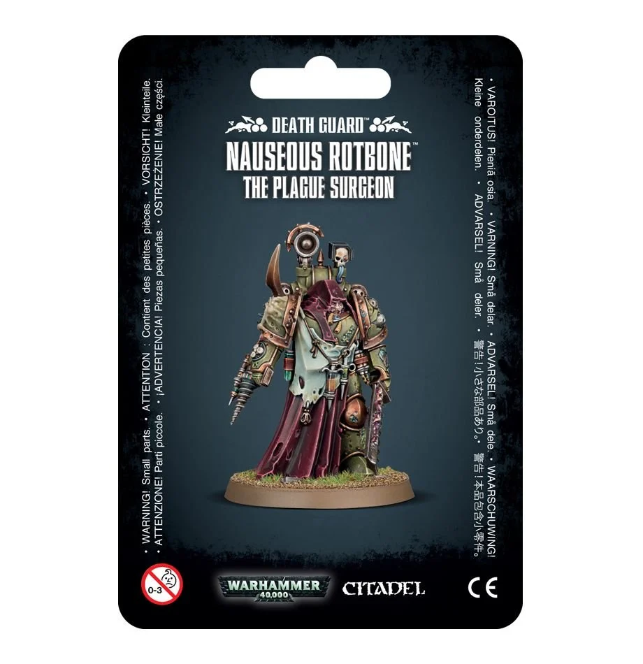 Death Guard: Nauseous Rotbone, the Plague Surgeon