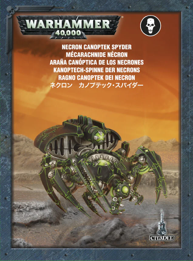 Necrons: Canoptek Spyder