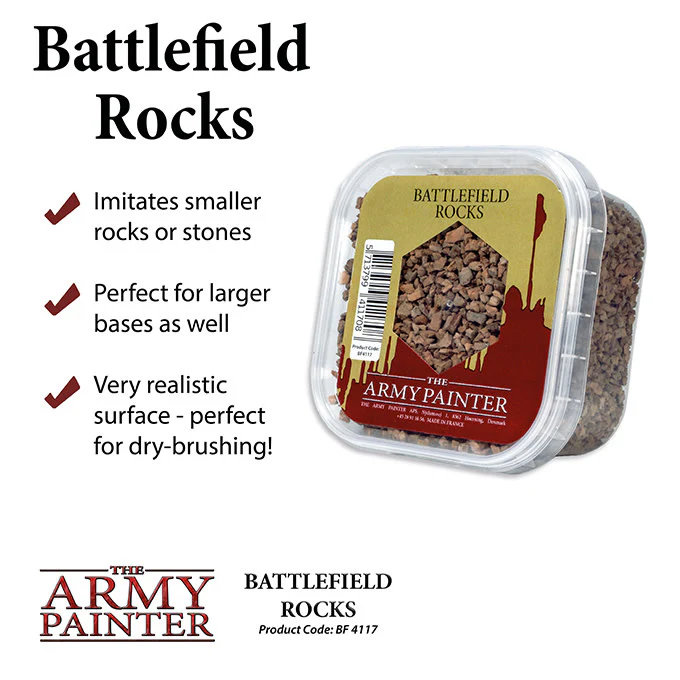 The Army Painter: Basing, Battlefield Rocks