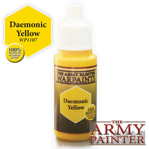 The Army Painter: Warpaint,: Daemonic Yellow