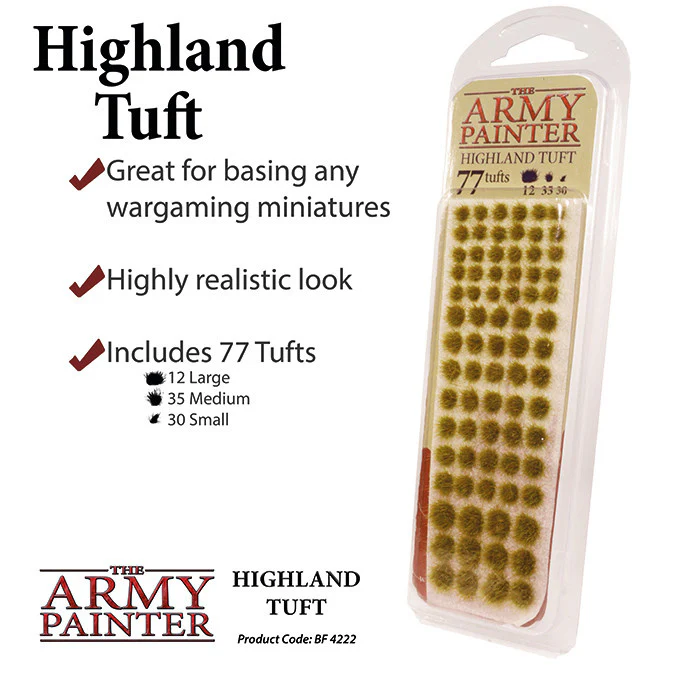The Army Painter:  Basing, Highland Tuft