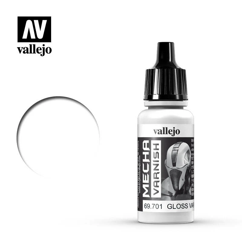 Vallejo: Varnish, Mecha Gloss 17 ml.
