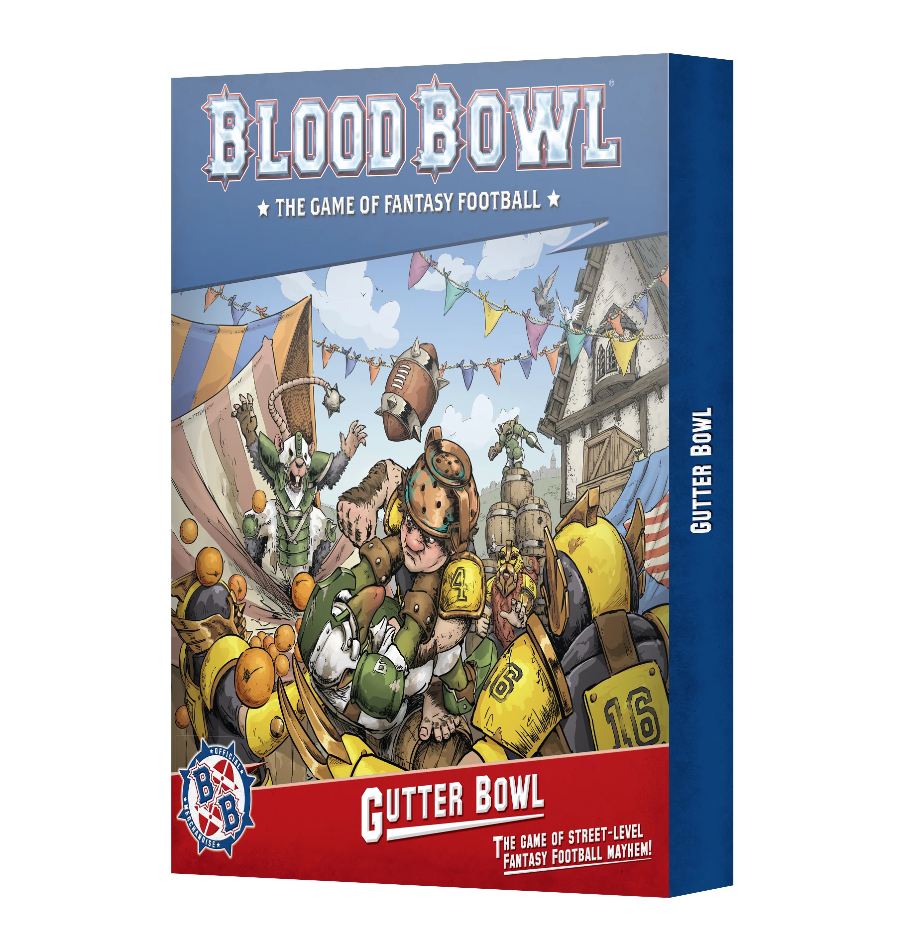 Blood Bowl: Gutterbowl Pitch & Rules - The Game of Street-Level Fantasy Football Mayhem