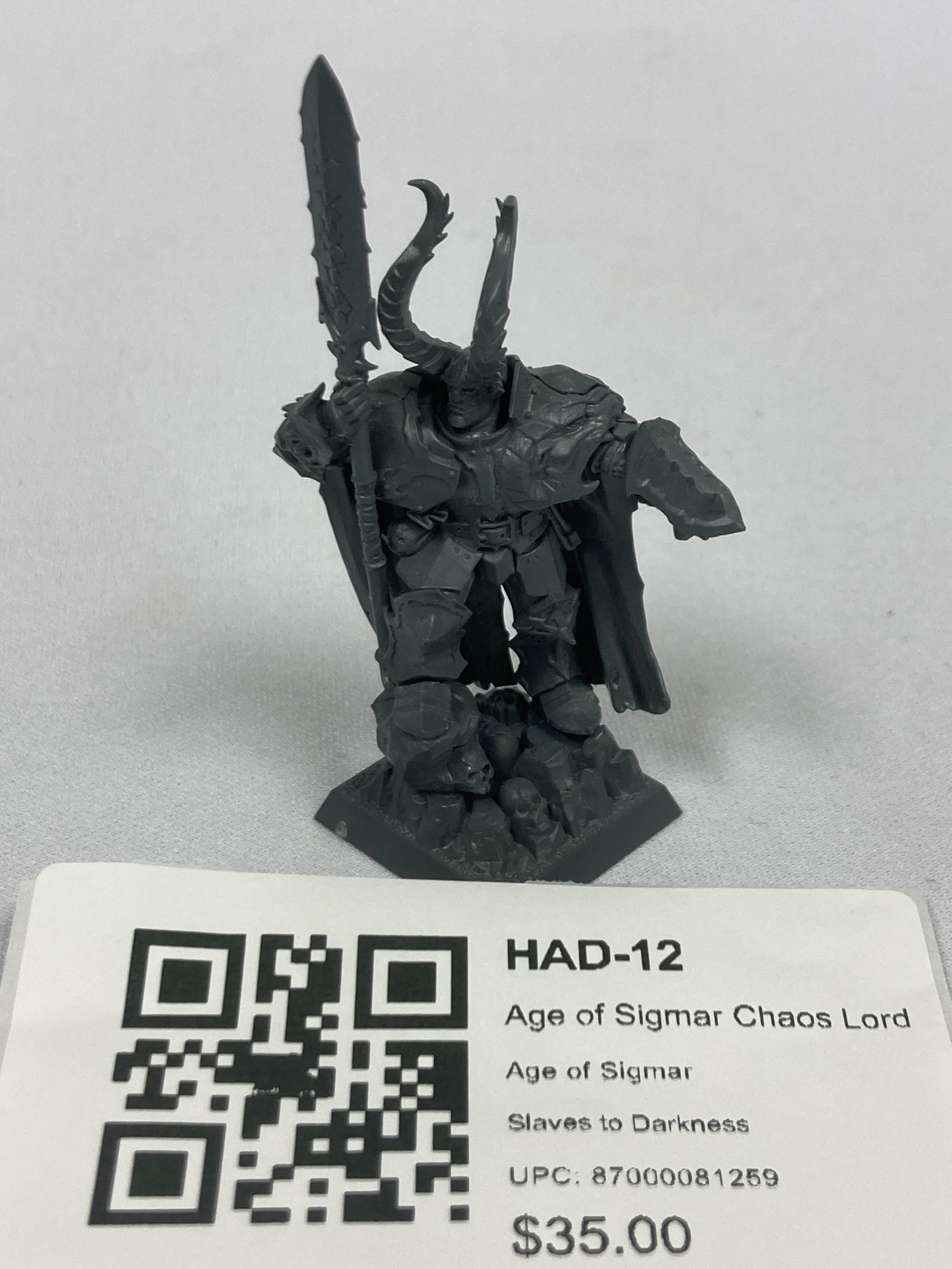 Age of Sigmar Chaos Lord HAD-12