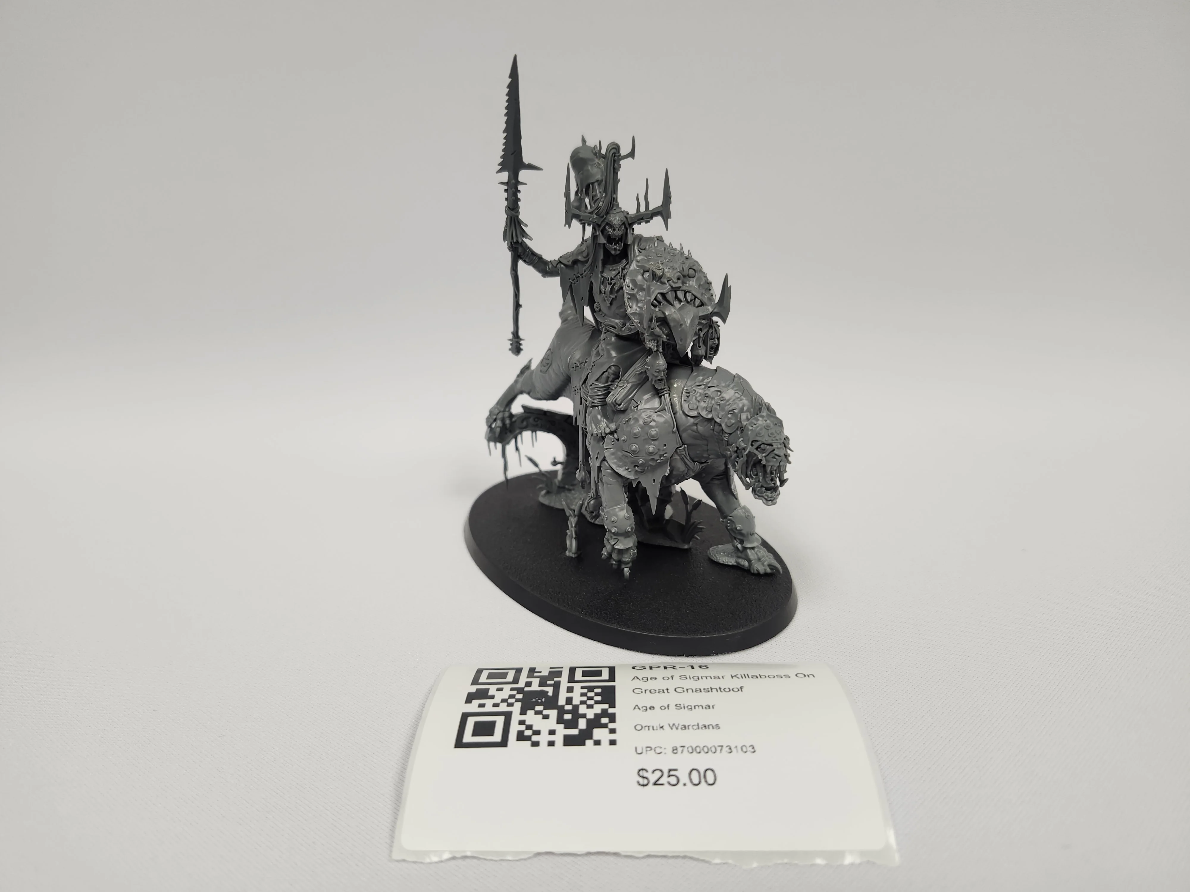 Age of Sigmar Killaboss On Great Gnashtoof GPR-16