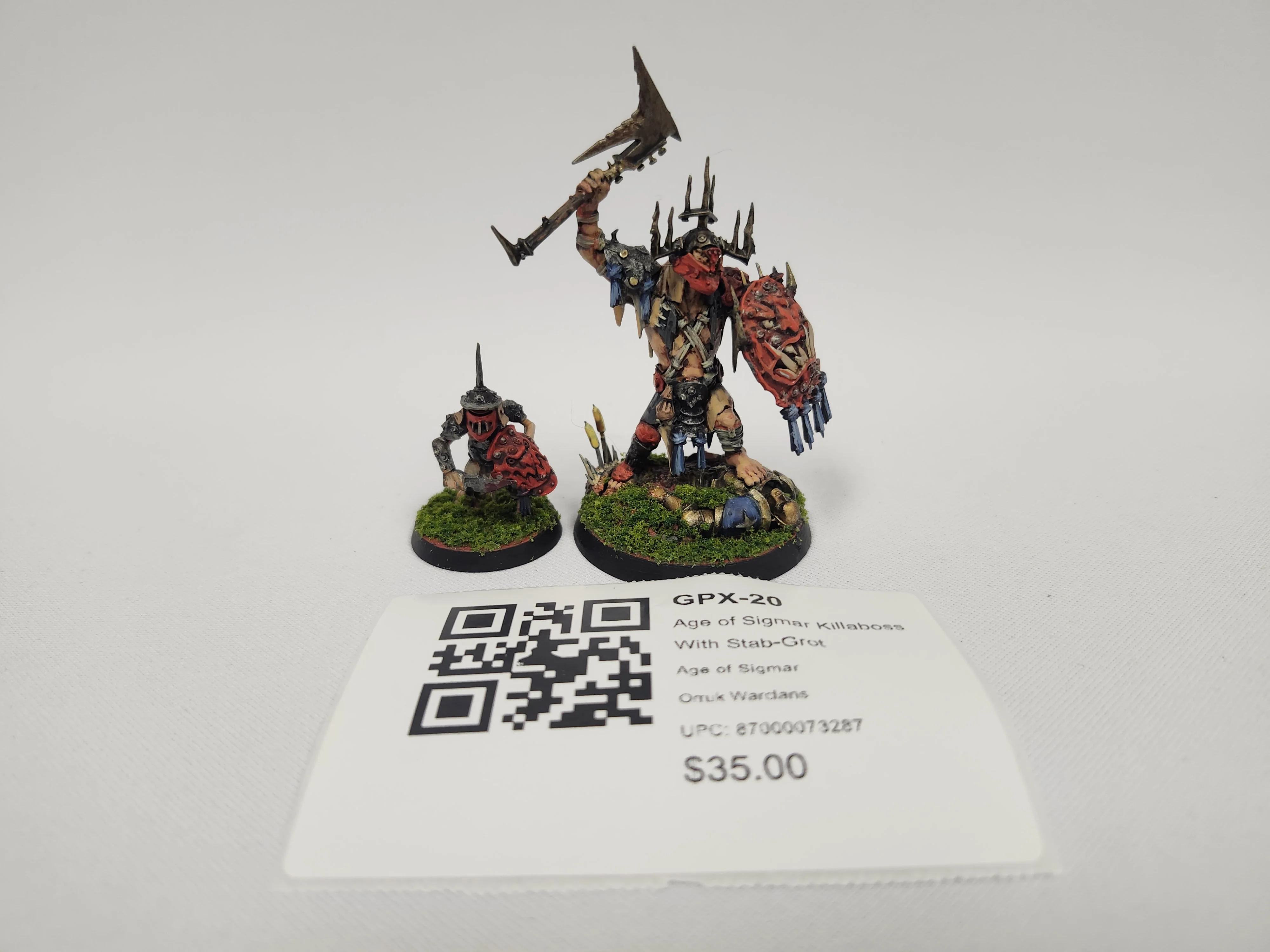 Age of Sigmar Killaboss With Stab-Grot GPX-20