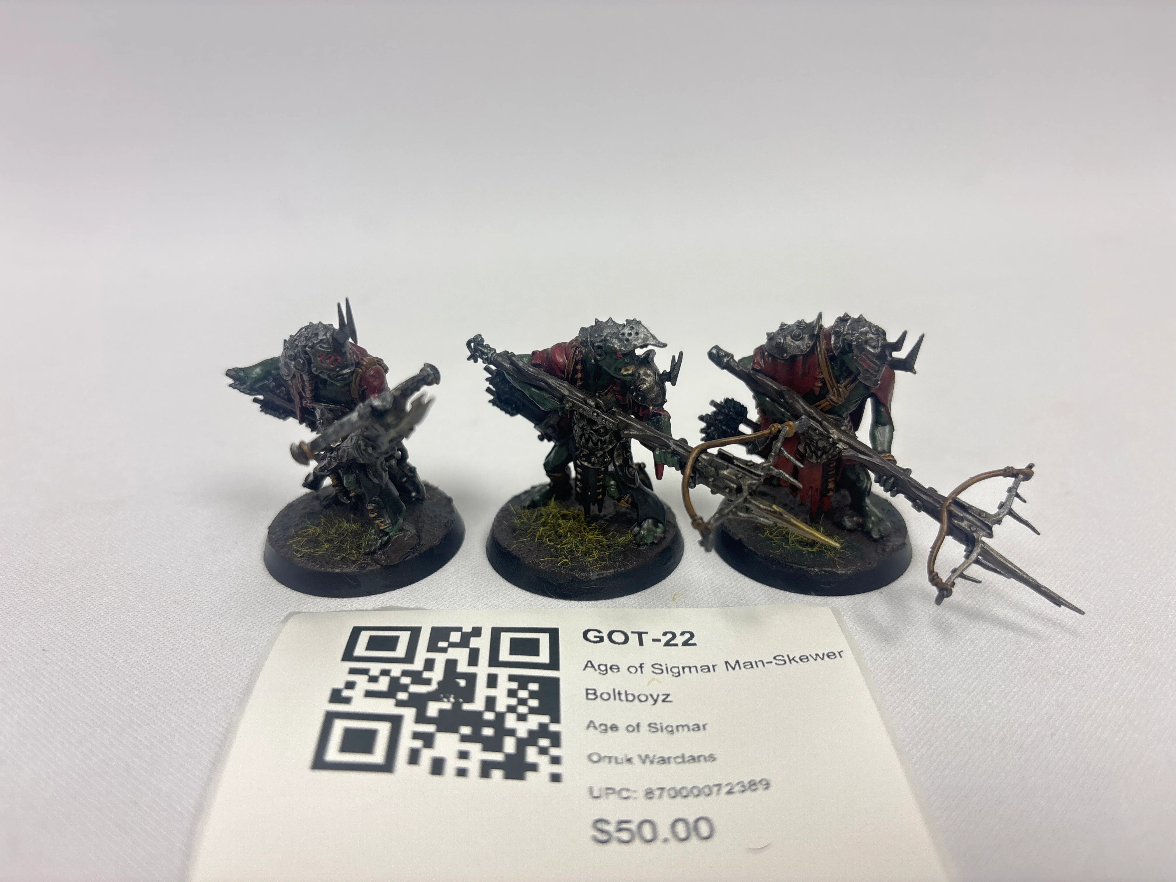 Age of Sigmar Man-Skewer Boltboyz GOT-22