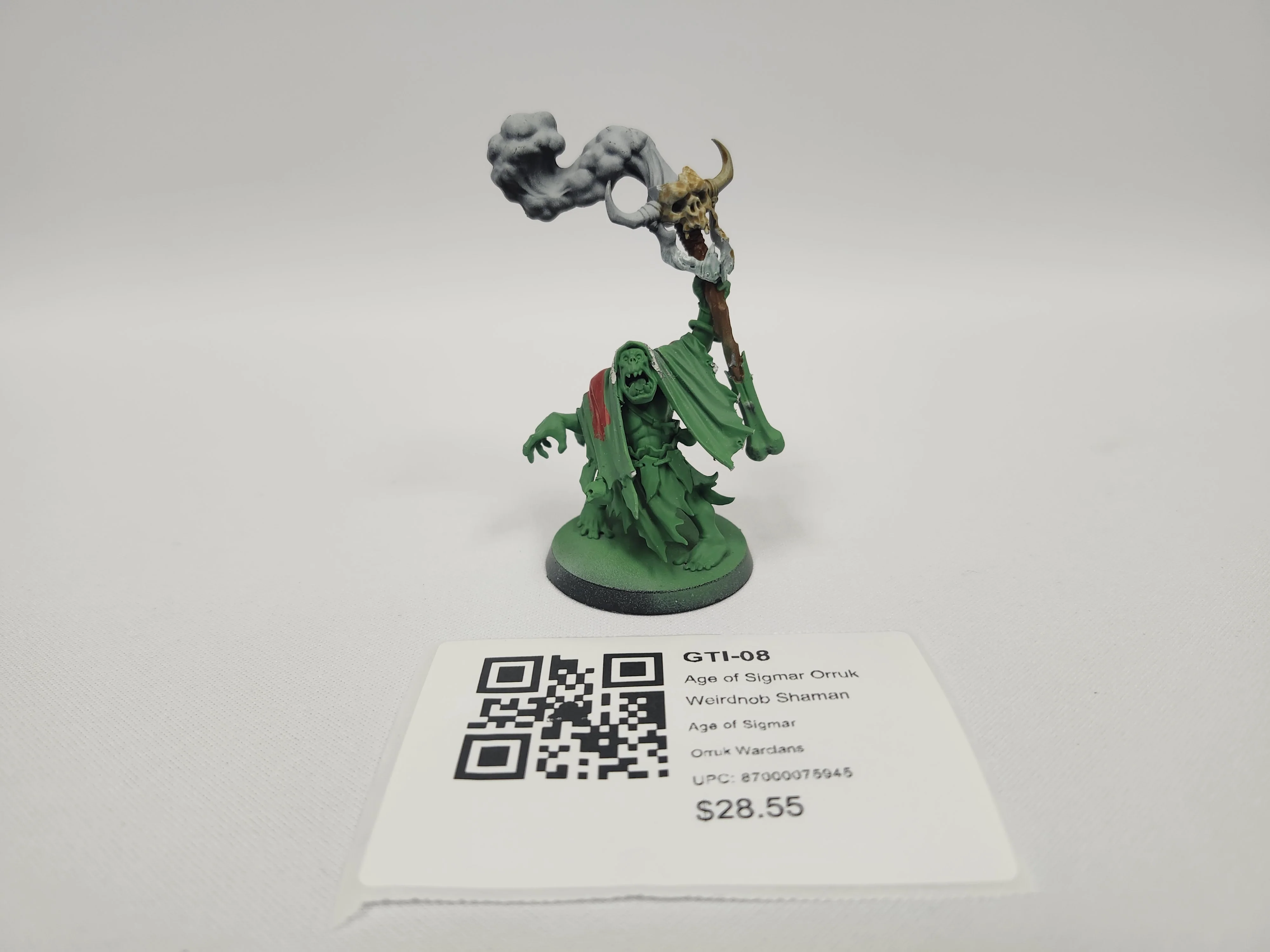 Age of Sigmar Orruk Weirdnob Shaman GTI-08