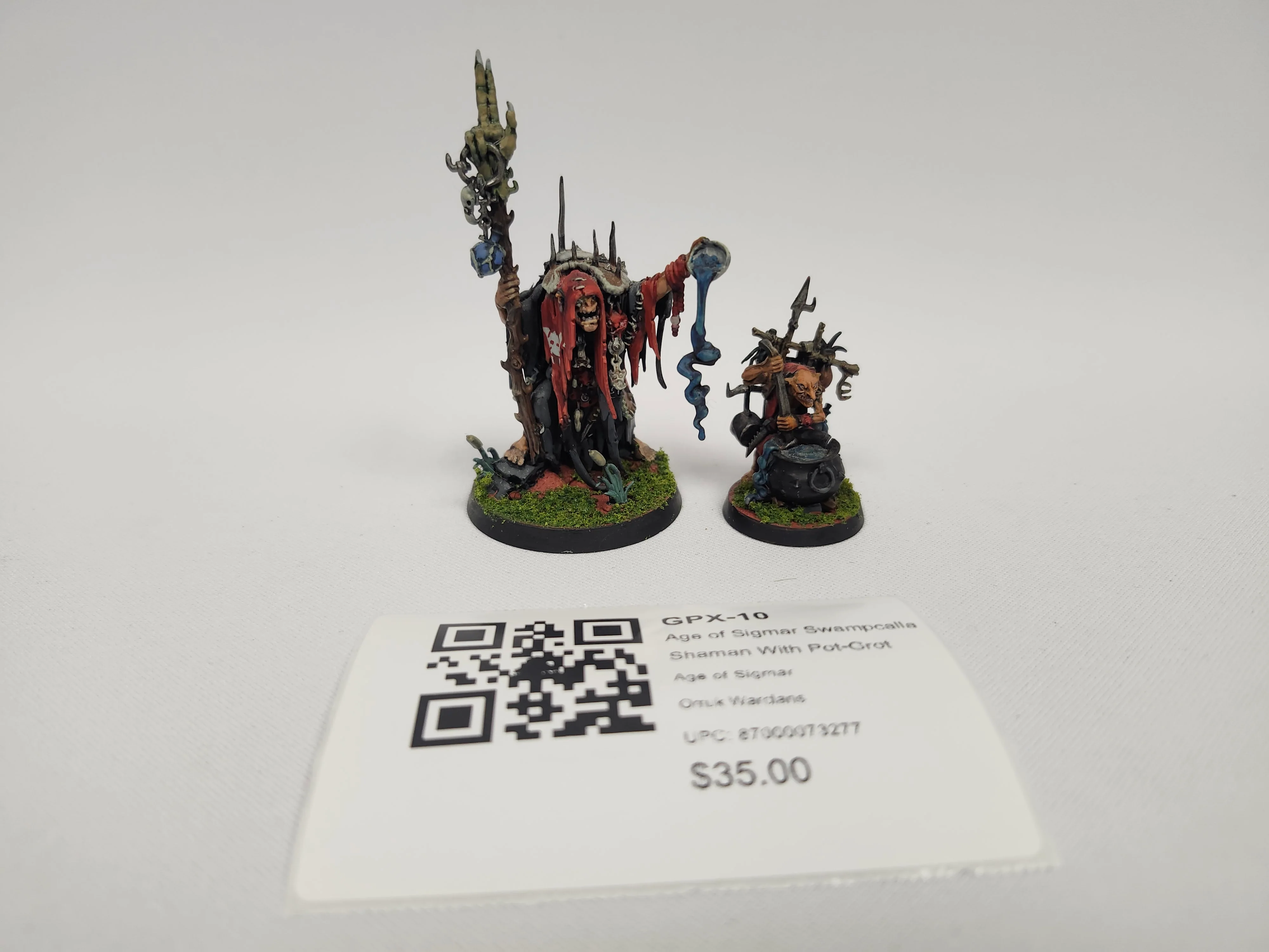 Age of Sigmar Swampcalla Shaman With Pot-Grot GPX-10