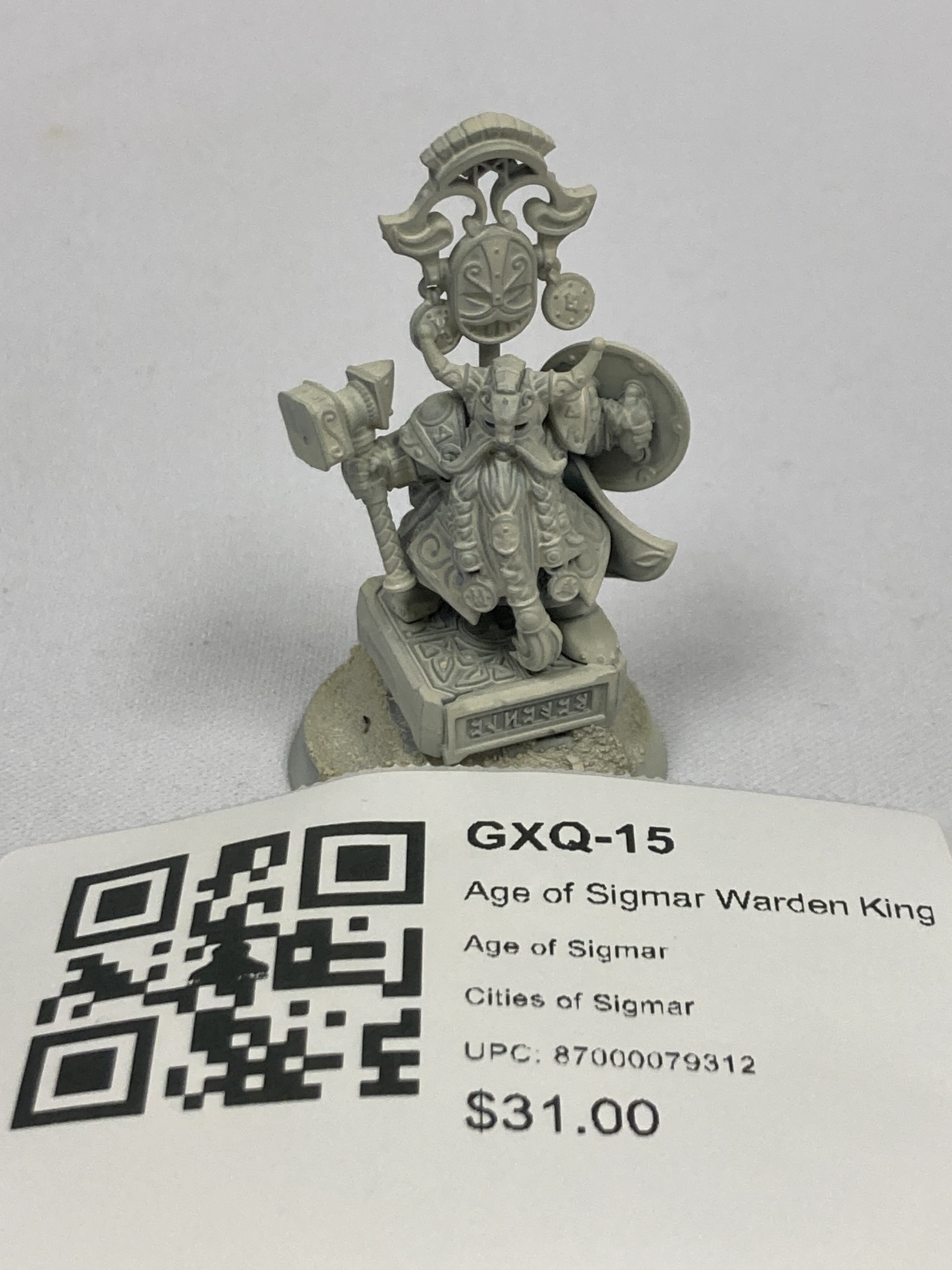 Age of Sigmar Warden King GXQ-15
