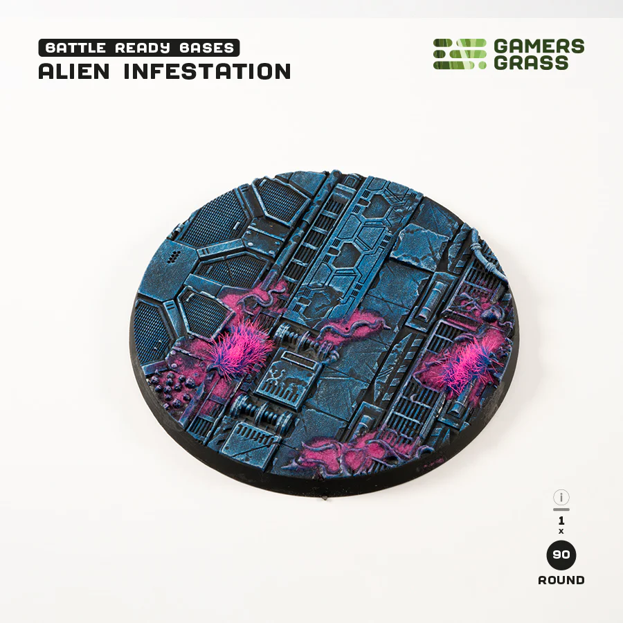 Gamers Grass: Alien Infestation - Round 90mm (x1) - Image 4