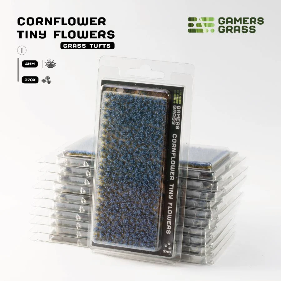 Gamers Grass: Cornflower Tiny Flowers