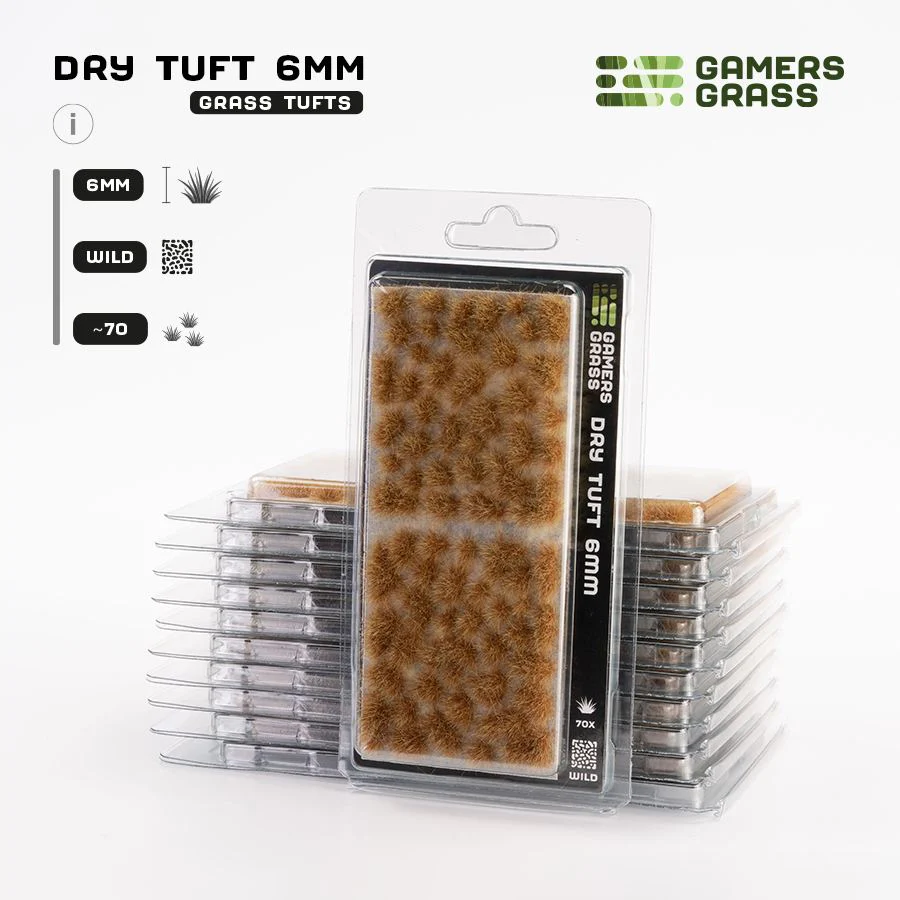Gamers Grass: Dry Tuft 6mm - Wild