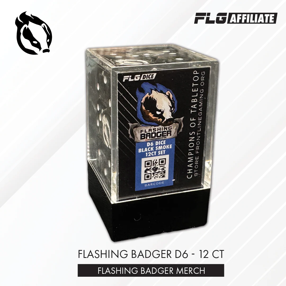Flashing Badger - Dice