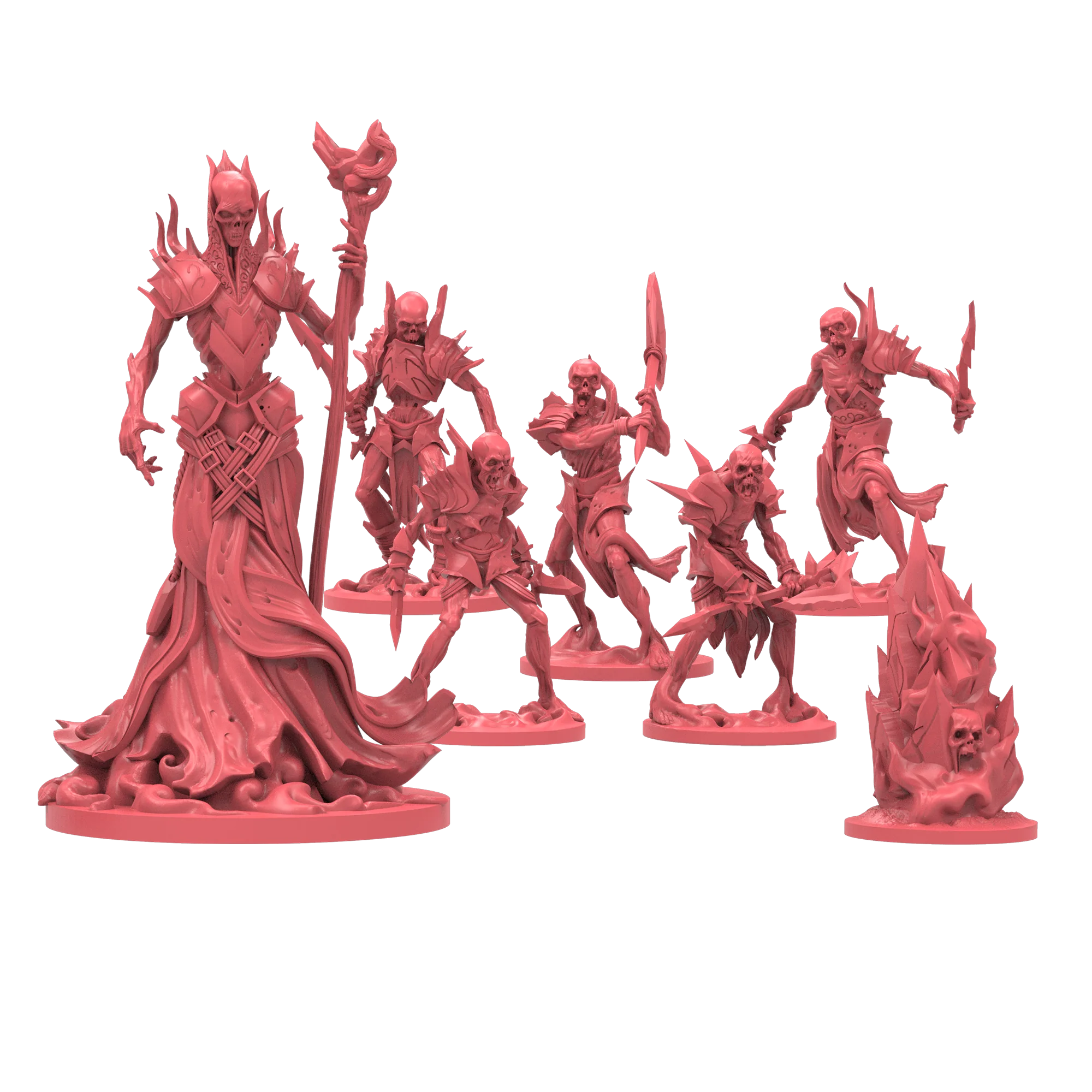 Godtear Eternal Glade Starter Set - Nia - The Crystalmancer / Morrigan - Lich Queen od the Frozen Wastes - Image 3