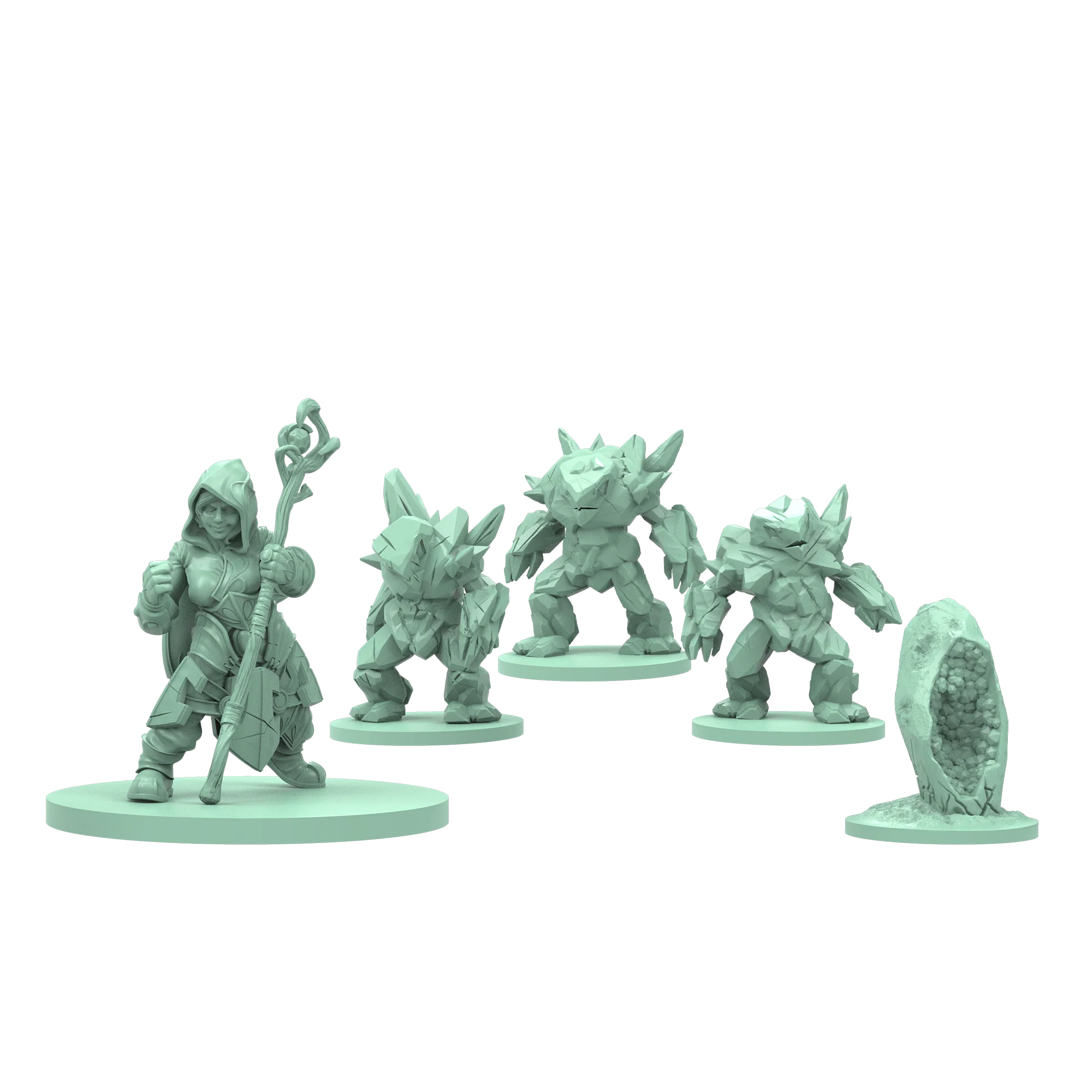 Godtear Eternal Glade Starter Set - Nia - The Crystalmancer / Morrigan - Lich Queen od the Frozen Wastes - Image 4