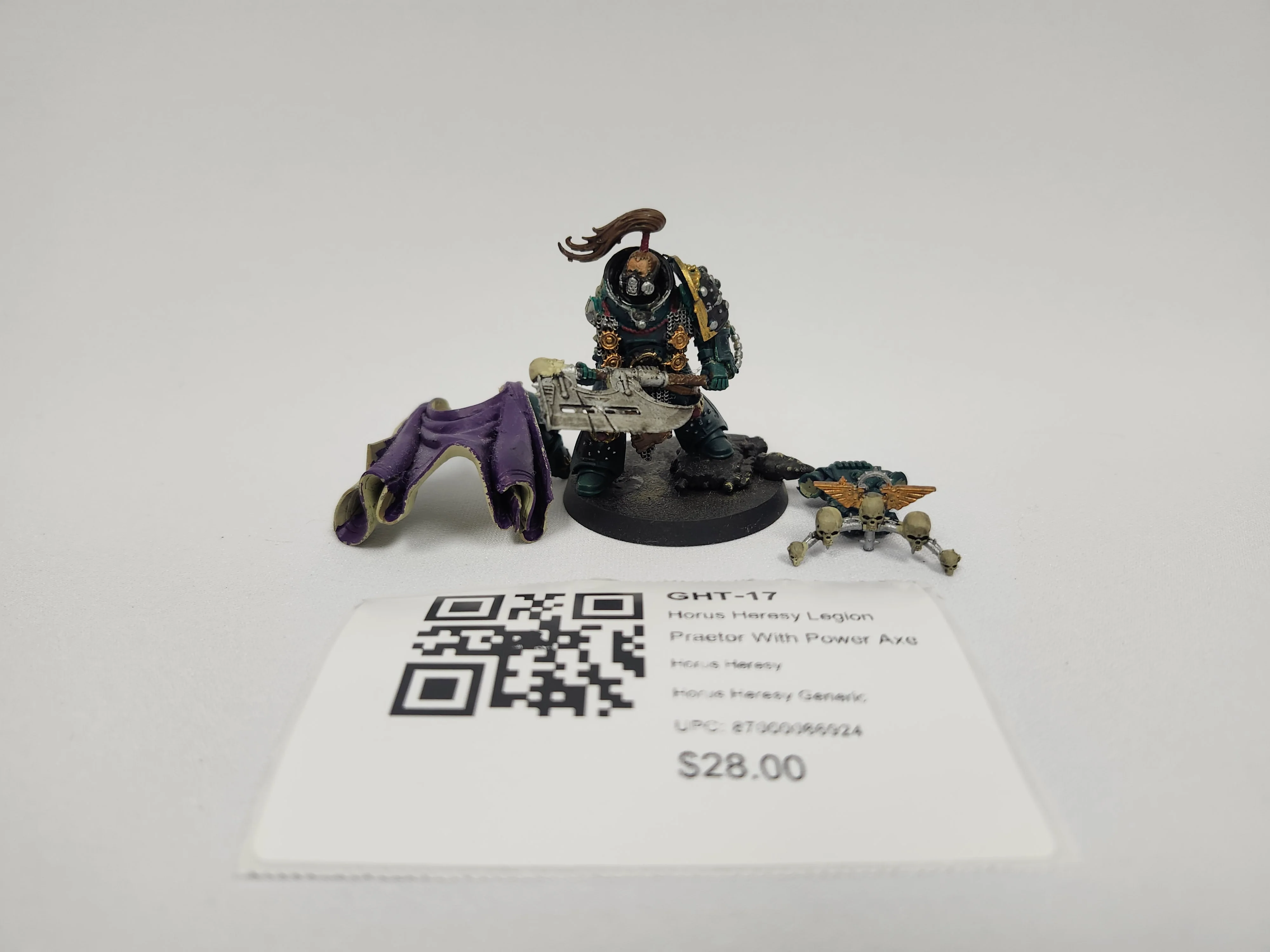 Horus Heresy Legion Praetor With Power Axe GHT-17