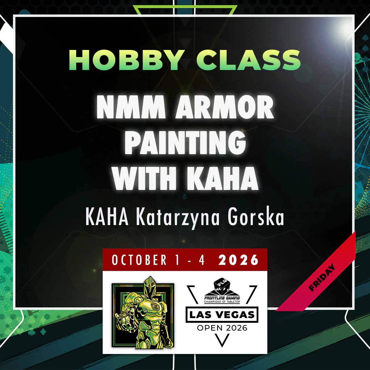 KAHA Katarzyna Gorska - NMM Armor Painting with KAHA - LVO 2026 Hobby Class