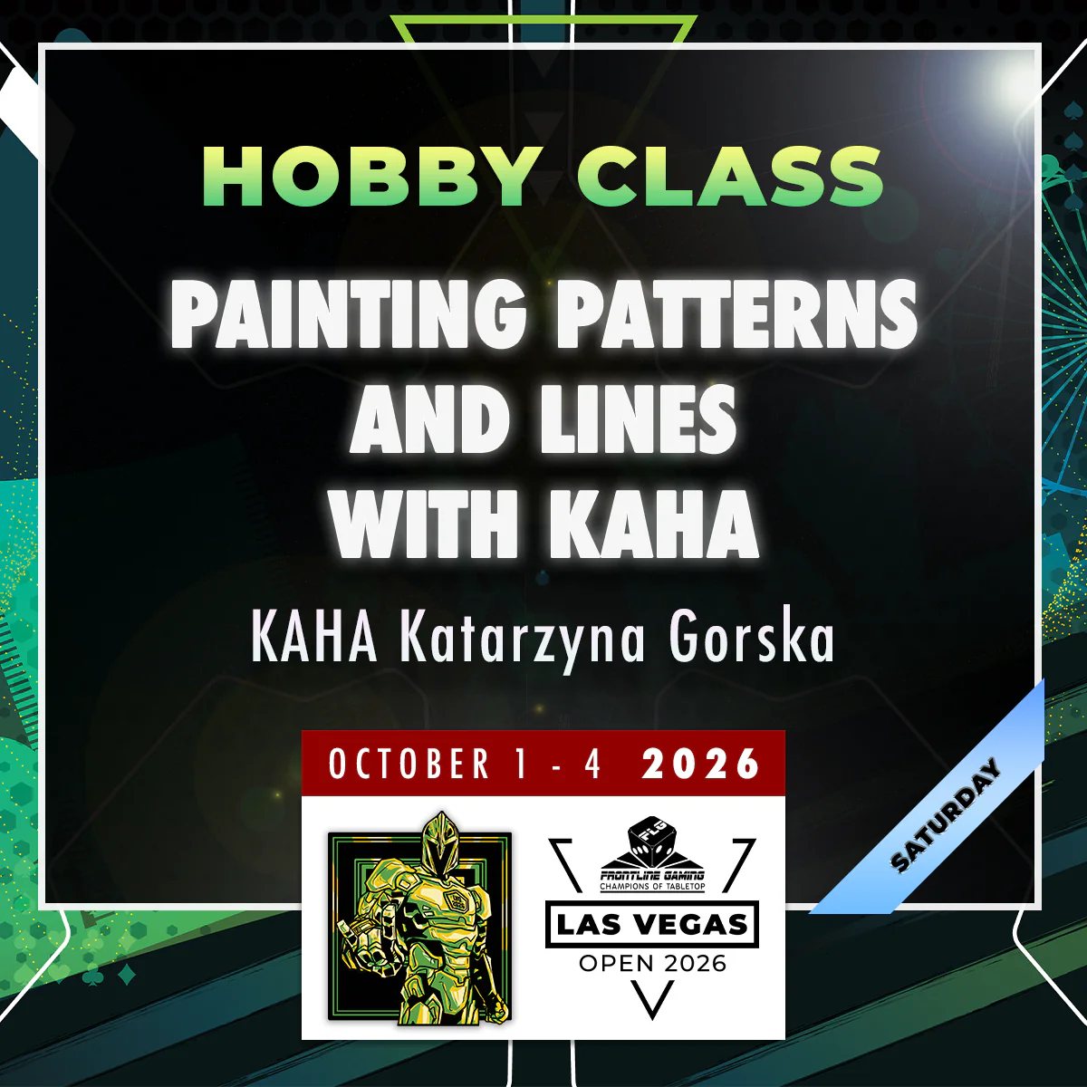 KAHA Katarzyna Gorska - Painting Patterns and Lines with KAHA - LVO 2026 Hobby Class