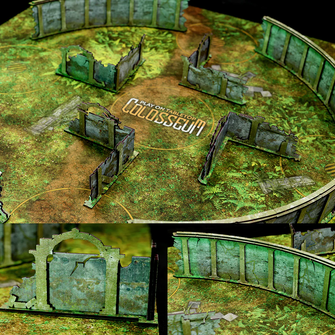 King of the Colosseum Jungle Set by Play On Table Top - Image 5
