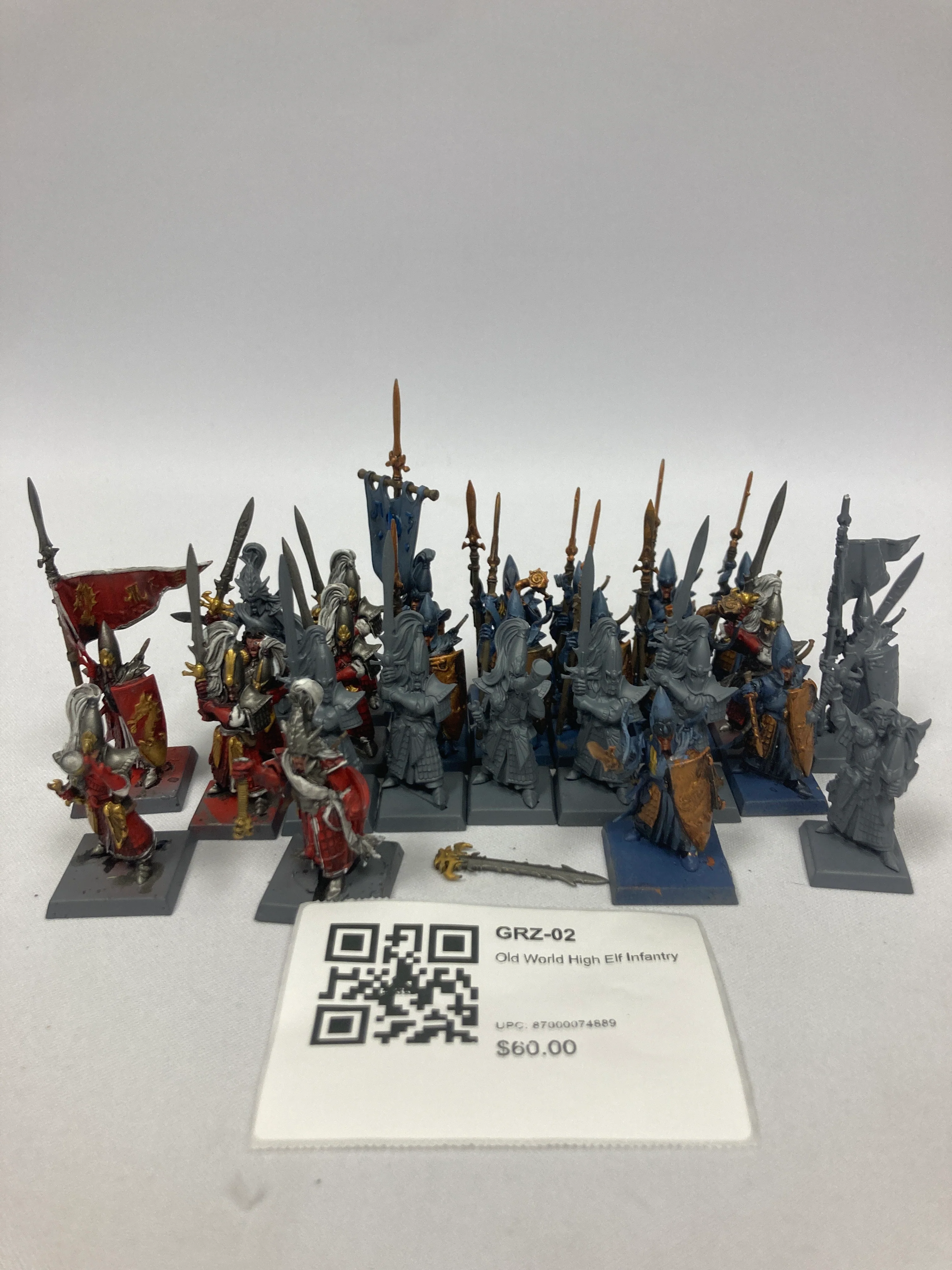 Old World High Elf Infantry GRZ-02