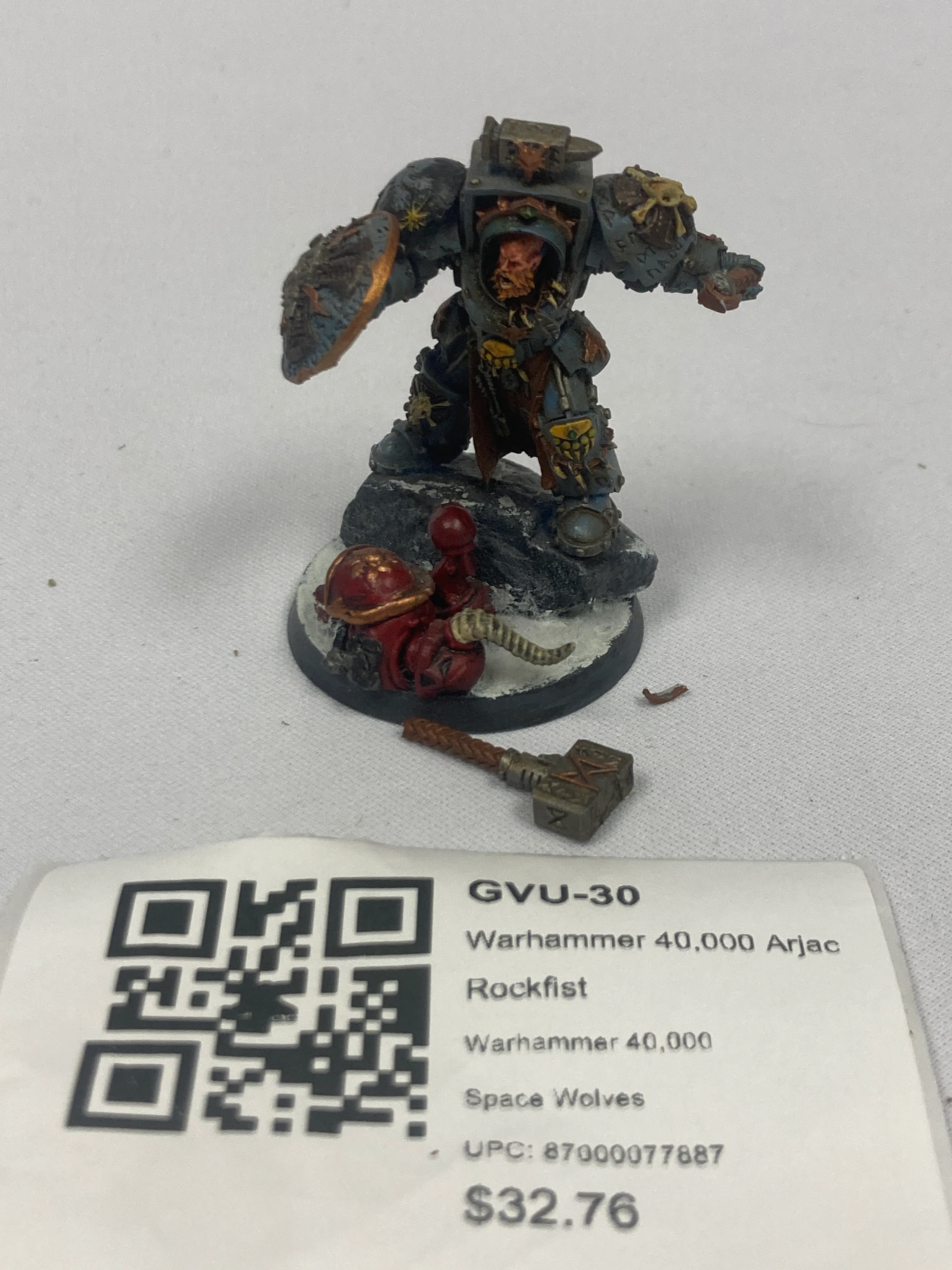 Warhammer 40,000 Arjac Rockfist GVU-30