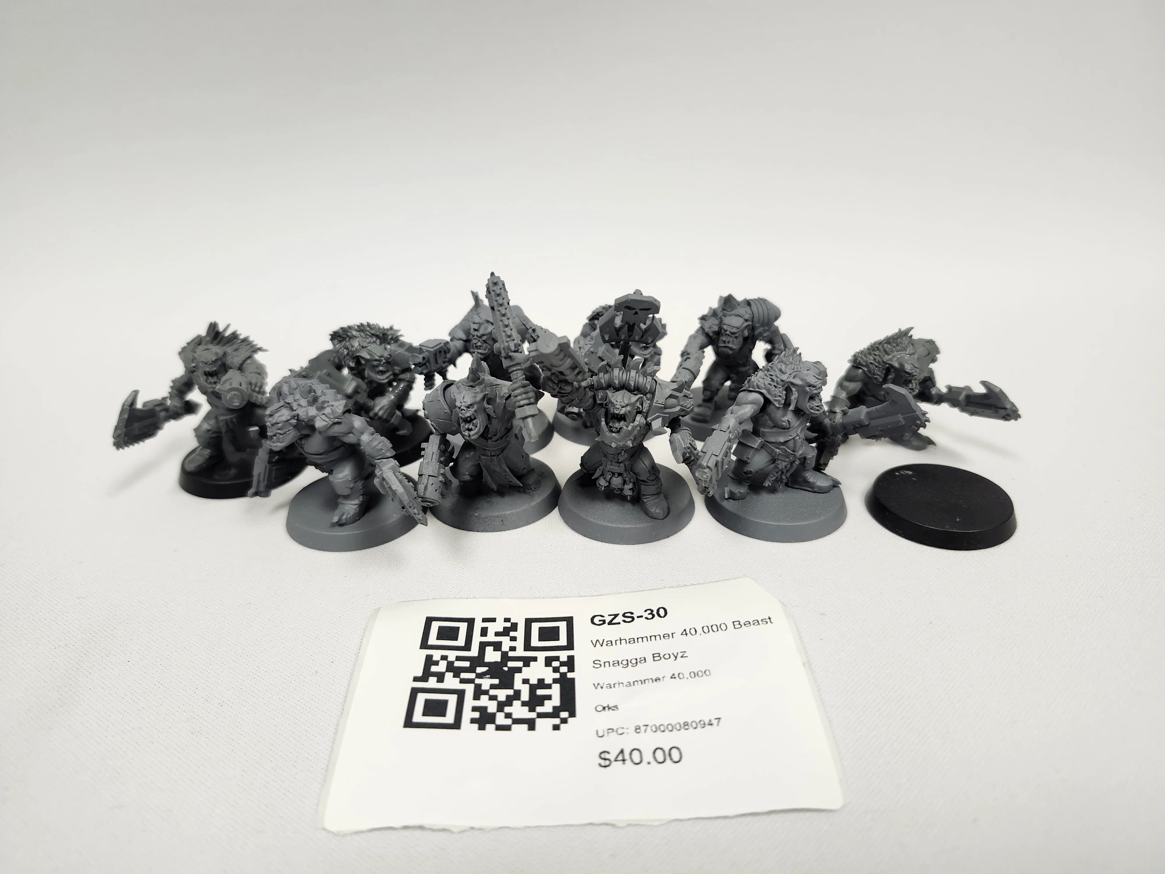 Warhammer 40,000 Beast Snagga Boyz GZS-30