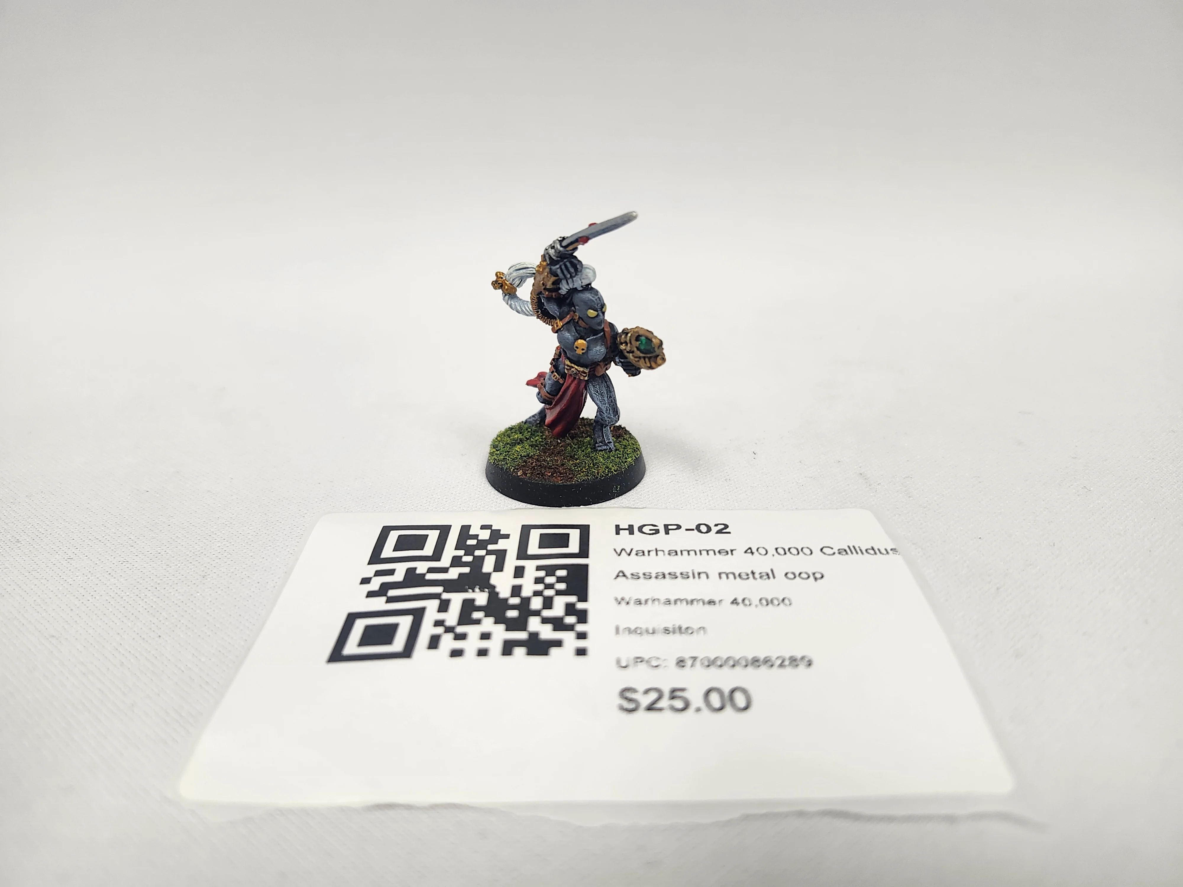 Warhammer 40,000 Callidus Assassin metal oop HGP-02