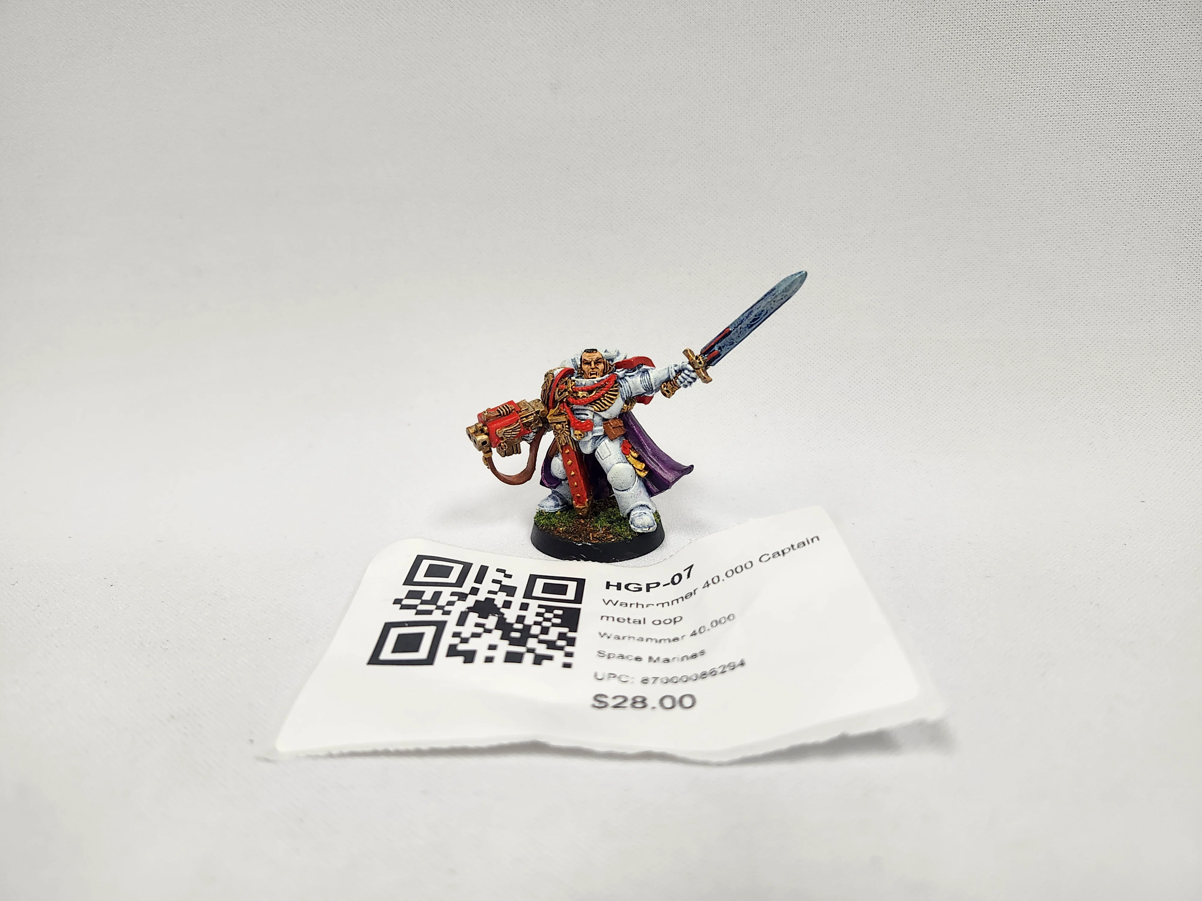 Warhammer 40,000 Captain metal oop HGP-07