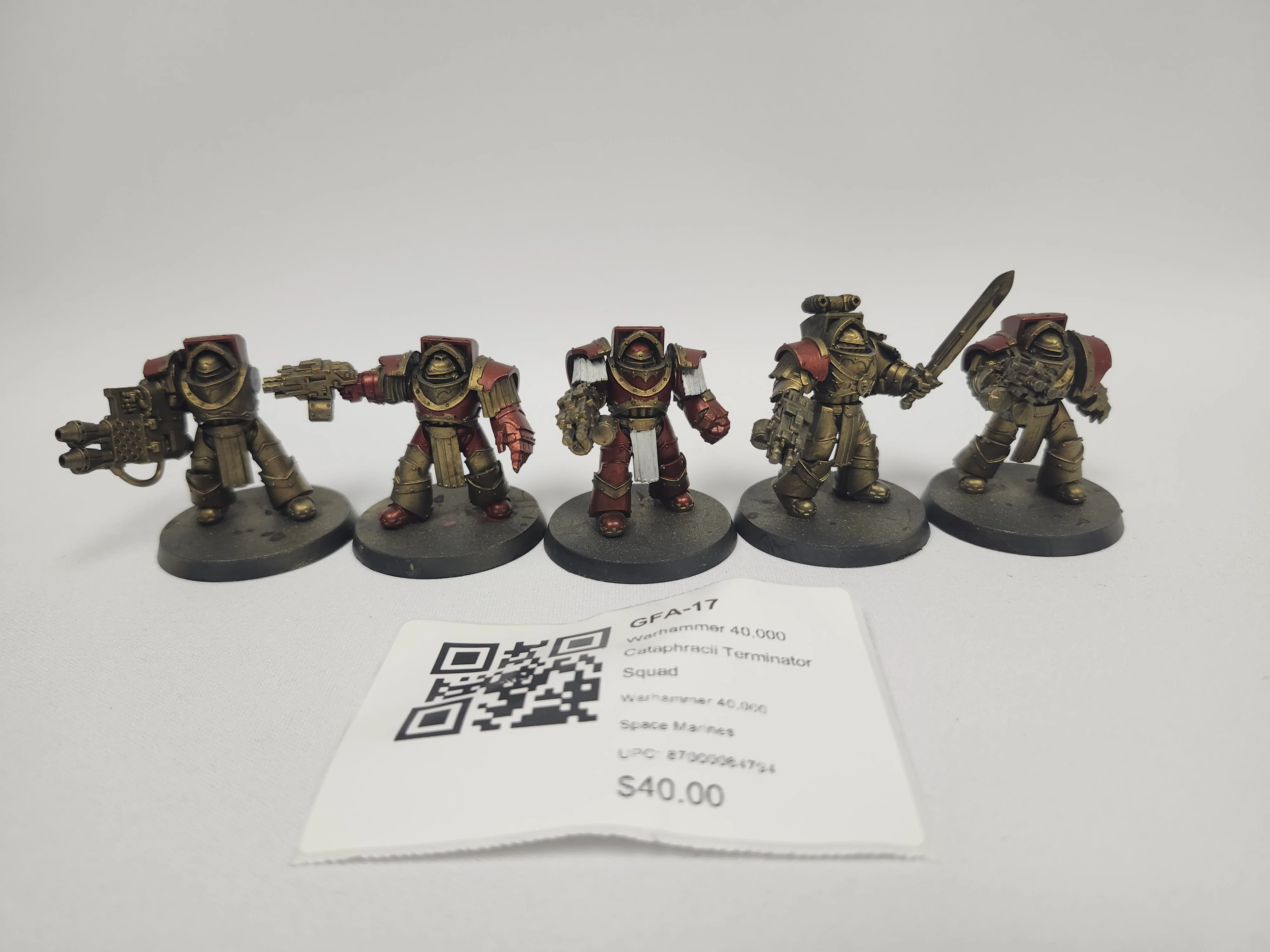 Warhammer 40,000 Cataphracii Terminator Squad GFA-17