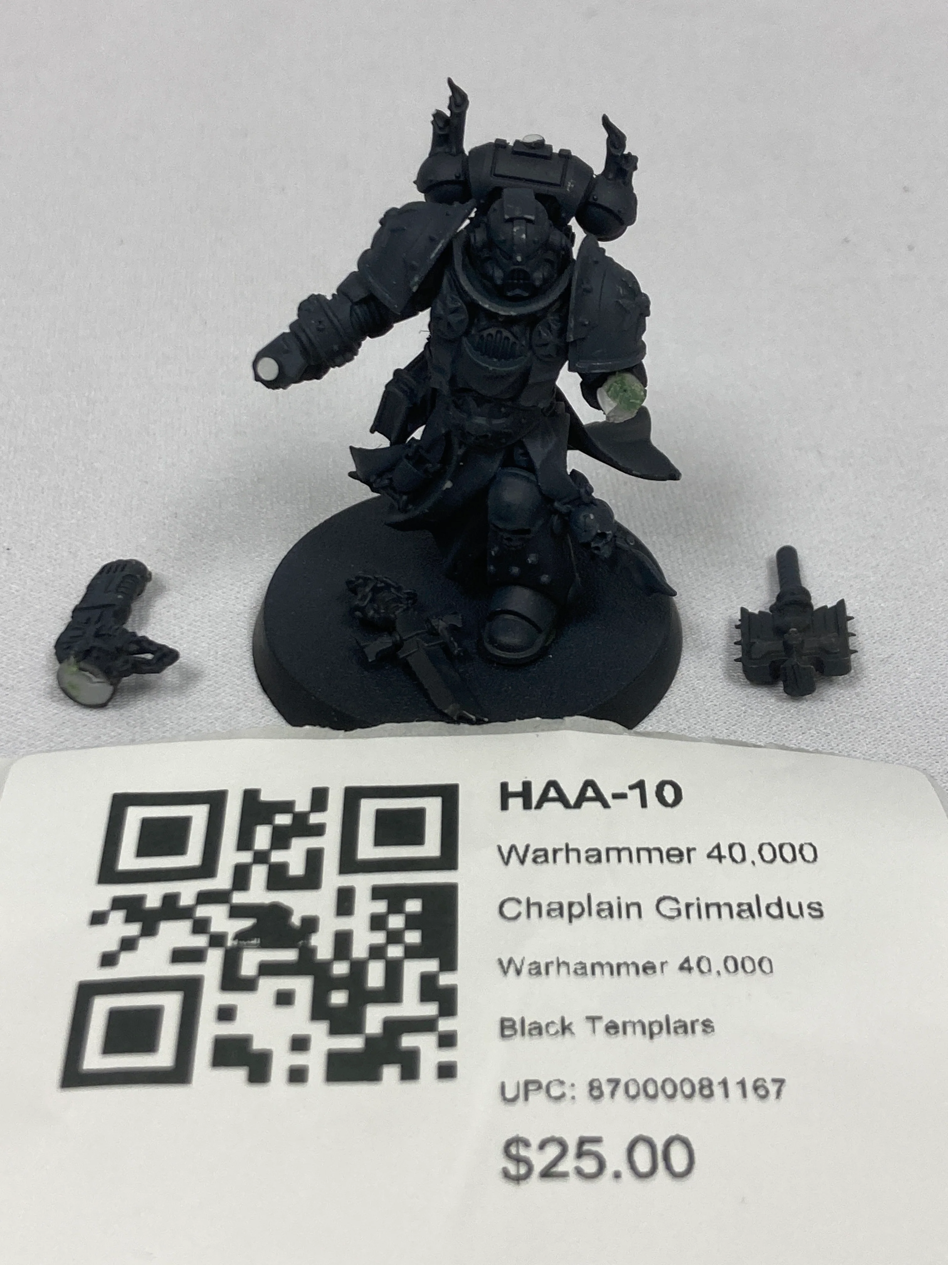 Warhammer 40,000 Chaplain Grimaldus HAA-10