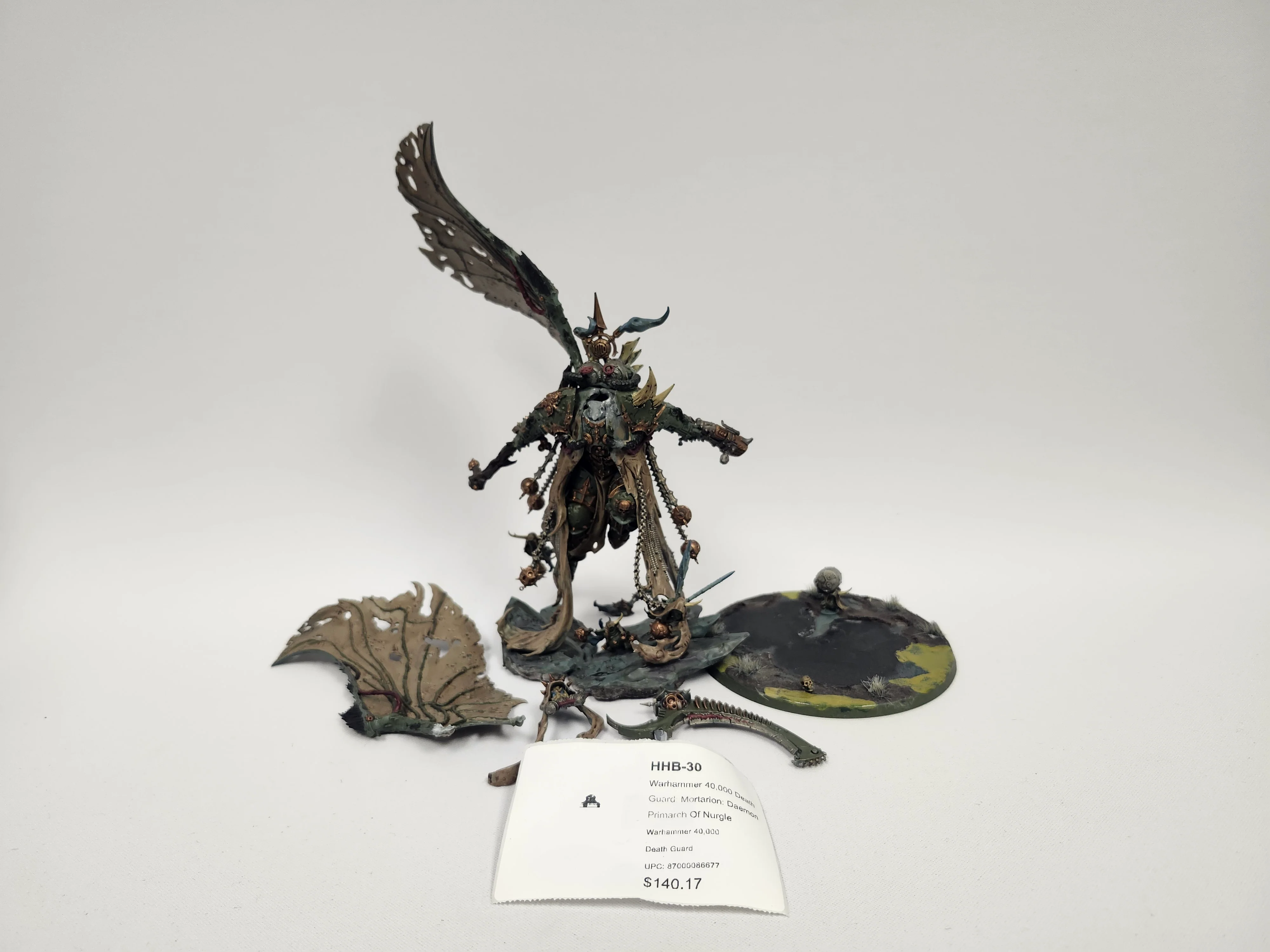 Warhammer 40,000 Death Guard: Mortarion: Daemon Primarch Of Nurgle HHB-30