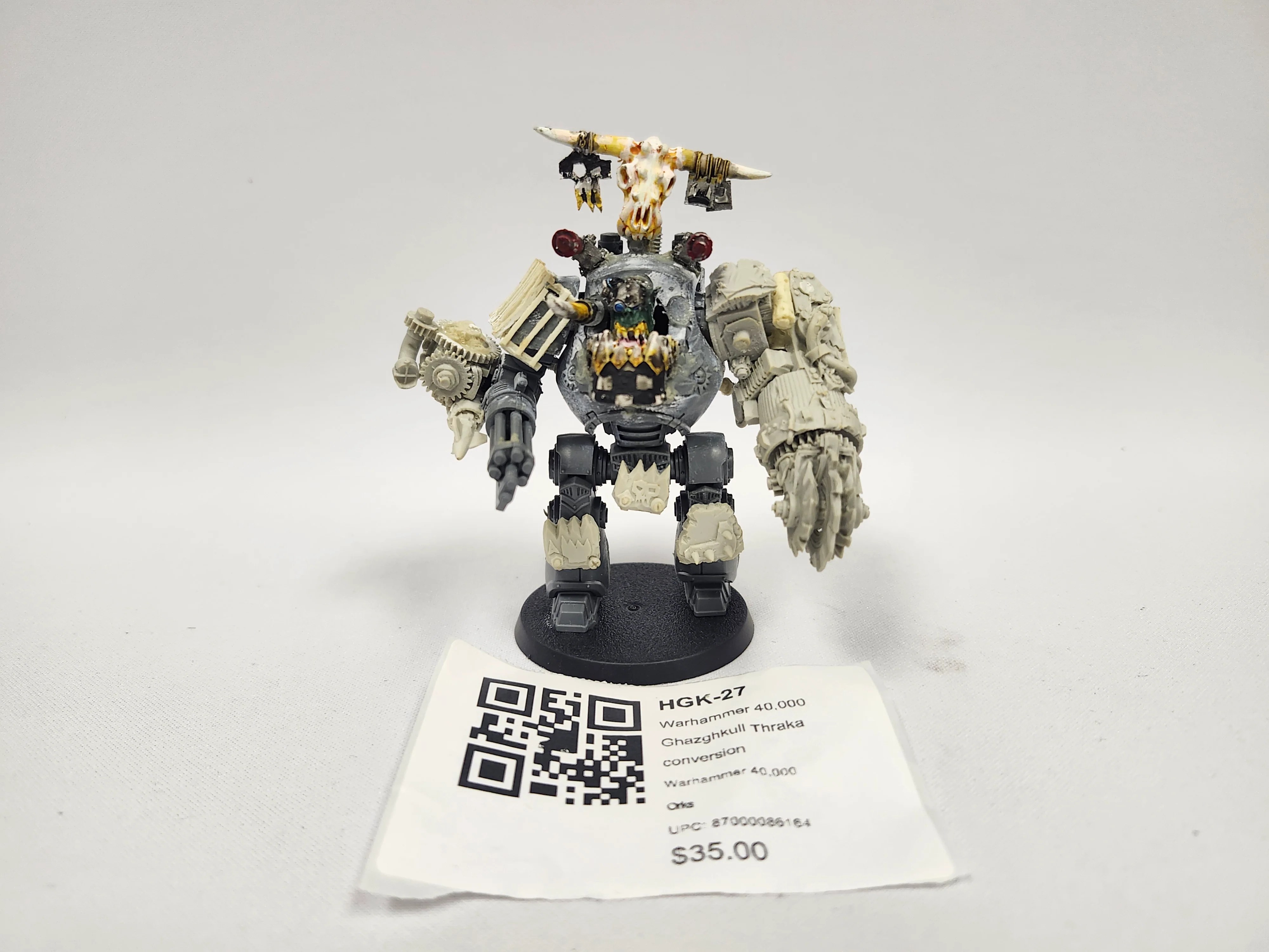 Warhammer 40,000 Ghazghkull Thraka conversion HGK-27