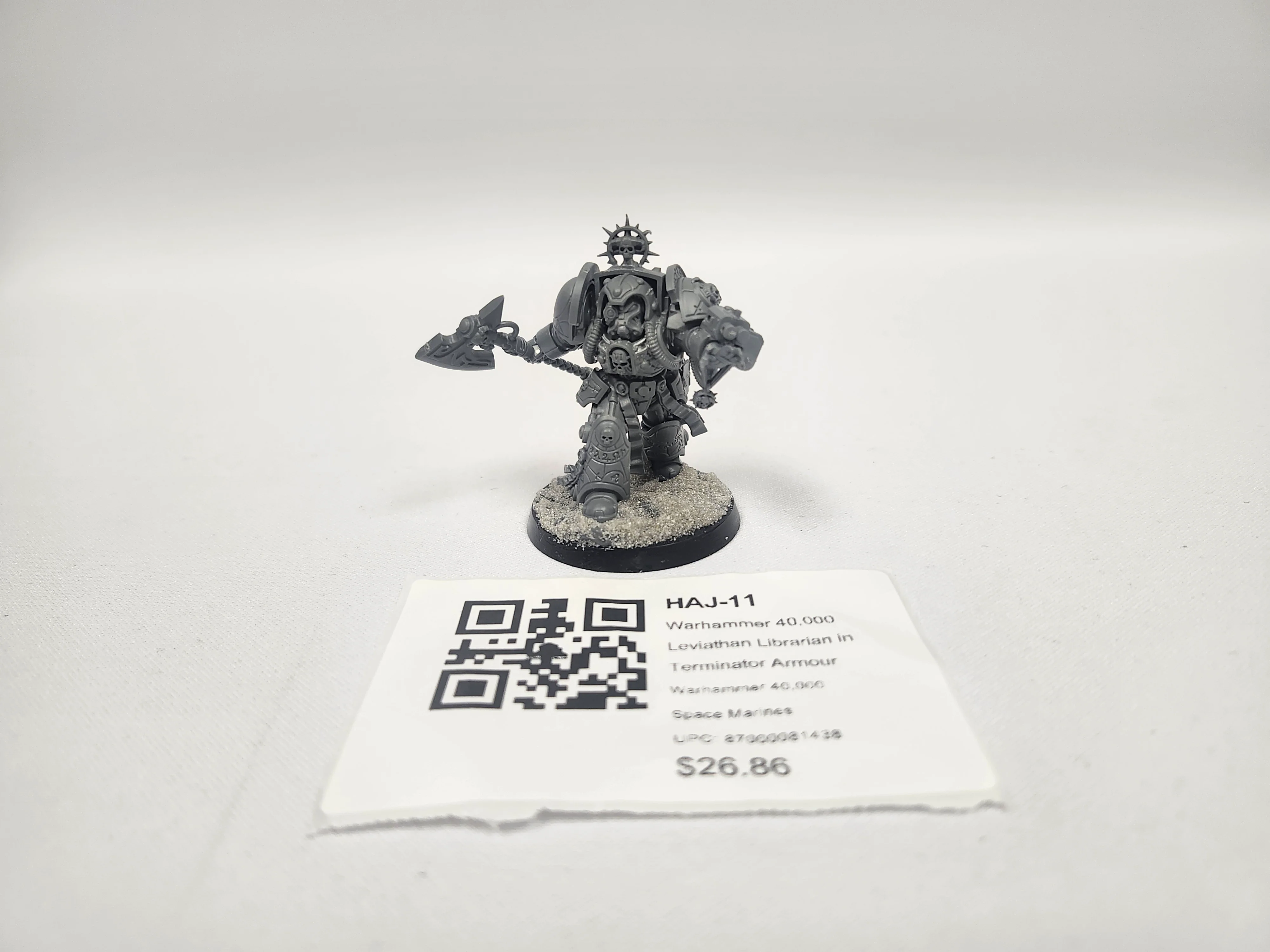 Warhammer 40,000 Leviathan Librarian in Terminator Armour HAJ-11