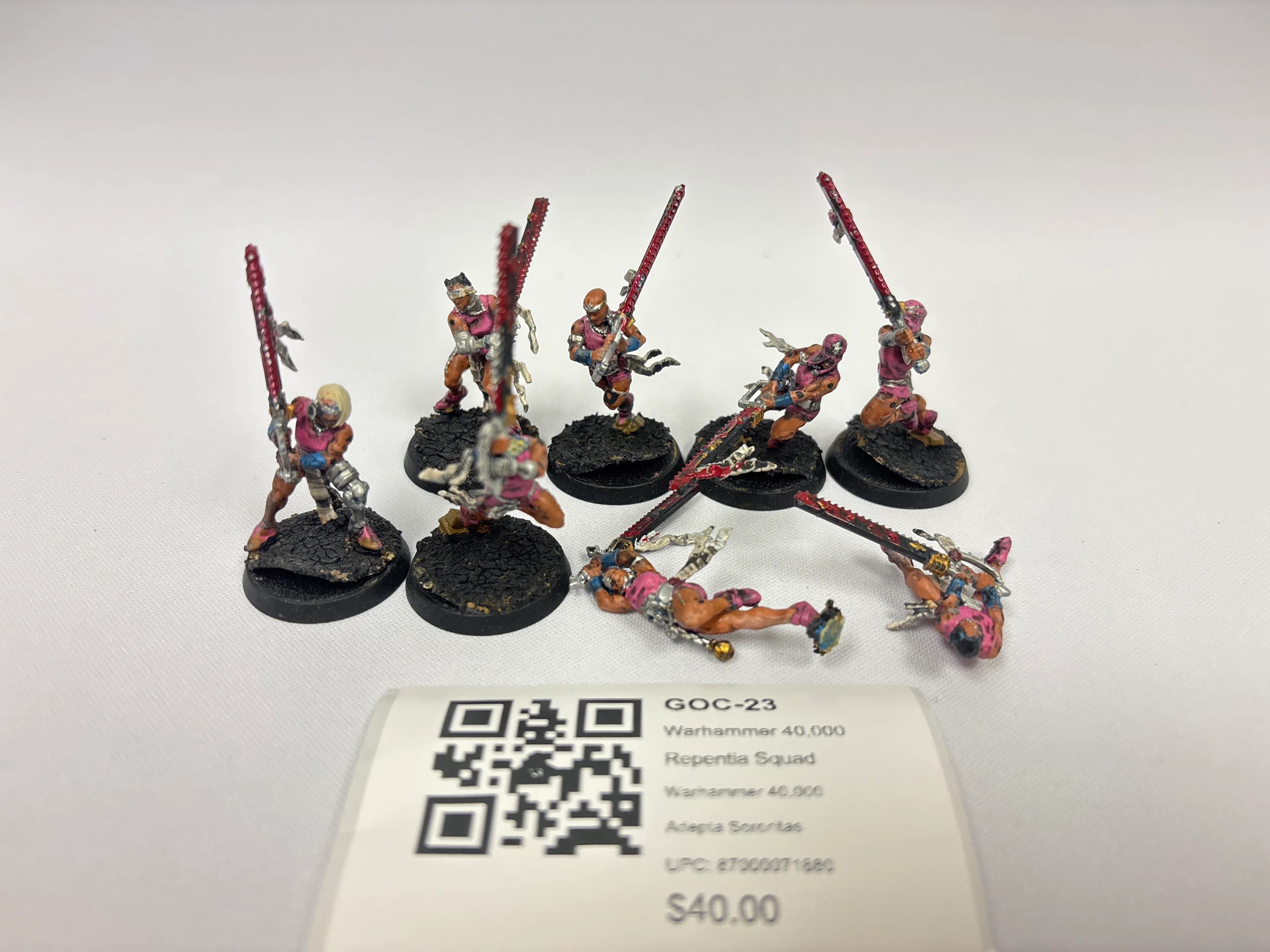 Warhammer 40,000 Repentia Squad GOC-23