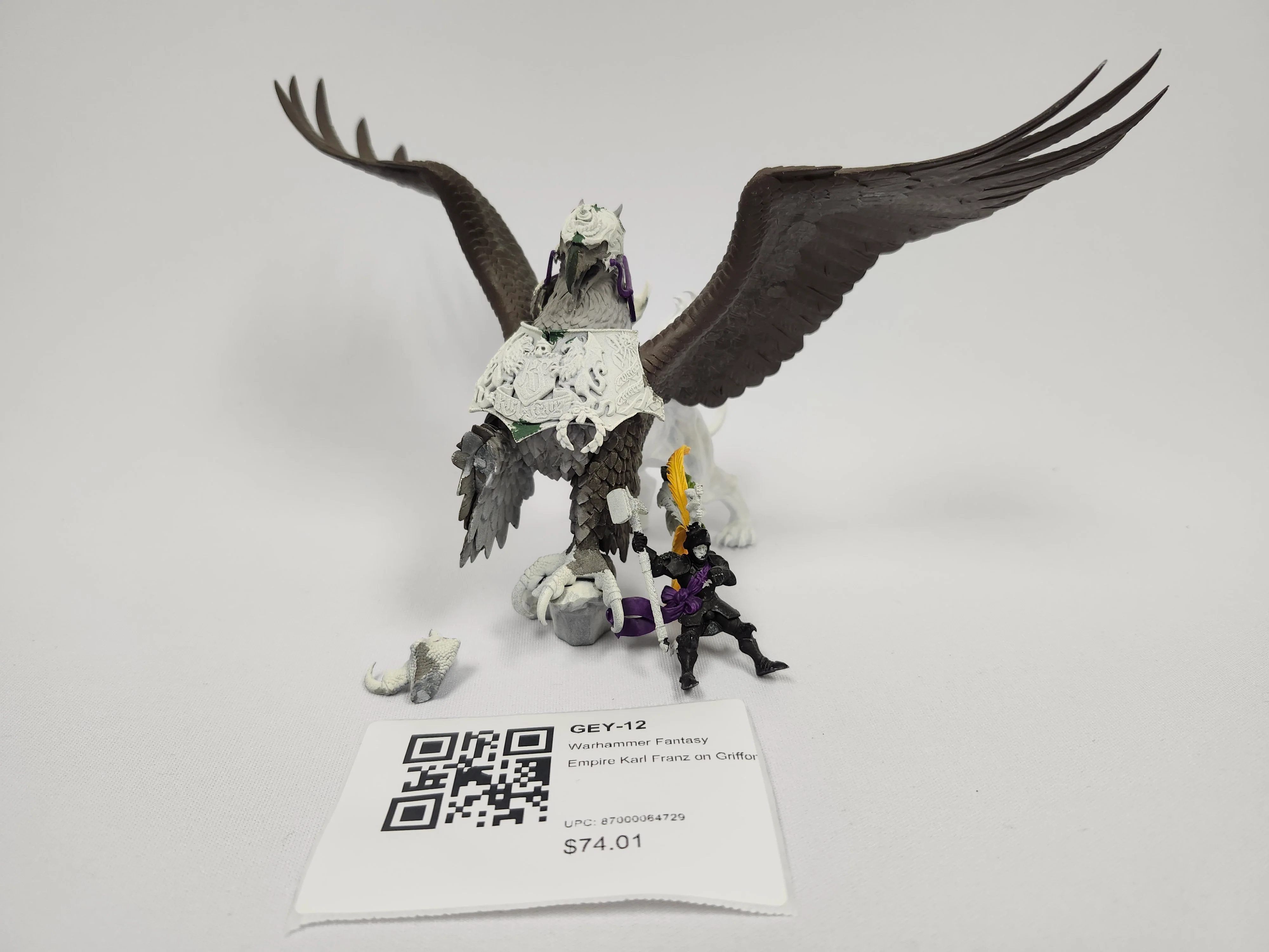 Warhammer Fantasy Empire Karl Franz on Griffon GEY-12