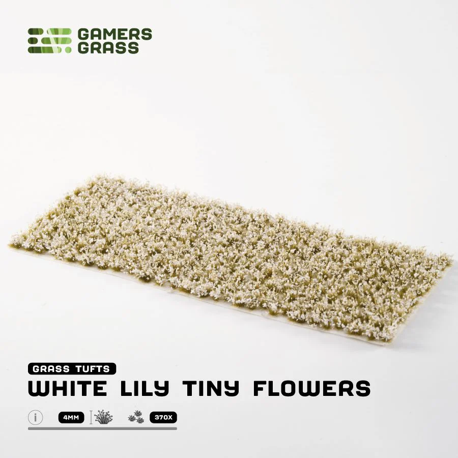 Gamers Grass: White Lily Tiny Flowers - Image 2